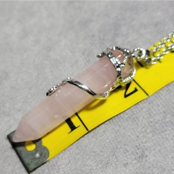 Galilea Rose Quartz Pendant and Bracelets - Picture 16 of 16